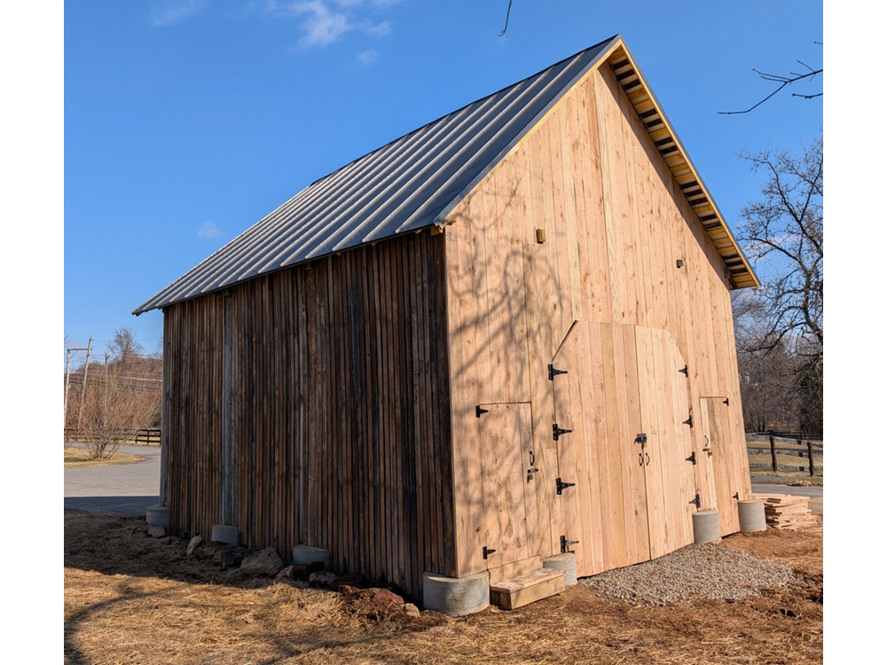 Turner Farm Corn Crib Restoration