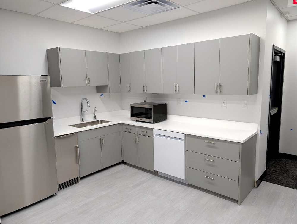 Loudoun Co PRCS Suite 181 renovated kitchenette