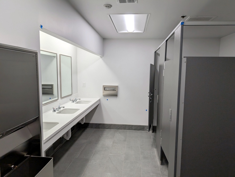 Loudoun Co PRCS Suite 181 renovated restroom