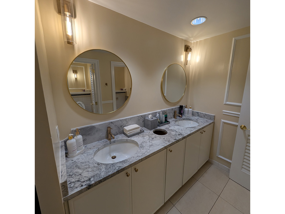 Capitol Hill Club upgrade to bathroom vanity