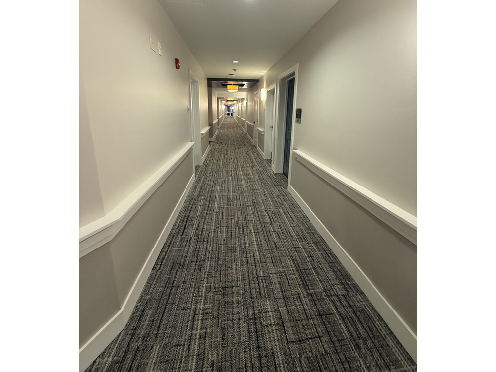 Brightview West End Wellspring Village Corridor after interior renovation