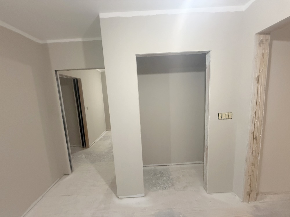 Interior finishes to include drywall, cabinets, countertops and flooring